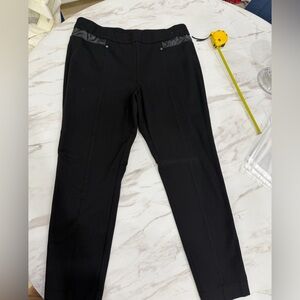 Jones New York Elegant Black Dress Pants- woman size large